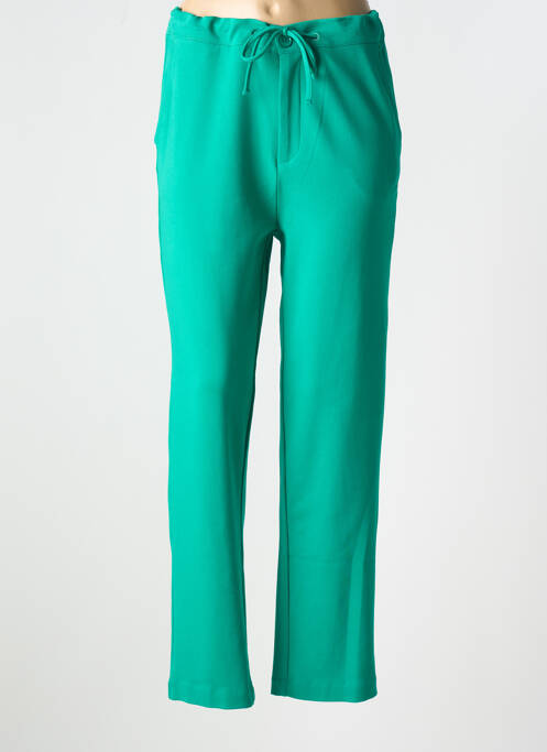 Pantalon droit vert YEST pour femme