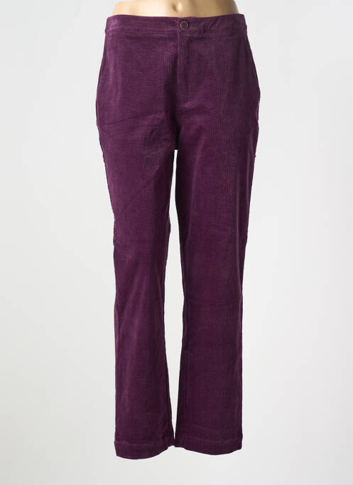 Pantalon droit violet SURKANA pour femme