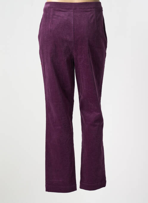 Pantalon droit violet SURKANA pour femme