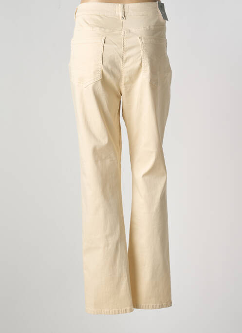 Pantalon slim beige JULIE GUERLANDE pour femme