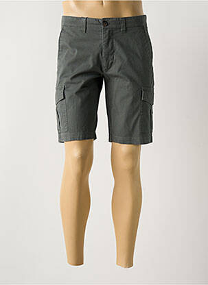Bermuda multipoches taille normale vert CAMBRIDGE homme