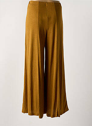 Pantalon large taille normale taille normale jaune SURKANA femme