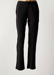 Pantalon droit stretch taille haute noir ES&SY femme