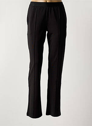 Pantalon droit stretch taille haute noir ES&SY femme