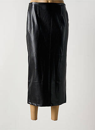 Jupe longue fermeture zippée au dos noir LOKITA femme