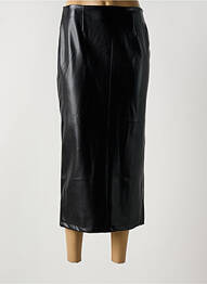 Jupe longue fermeture zippée au dos noir LOKITA femme
