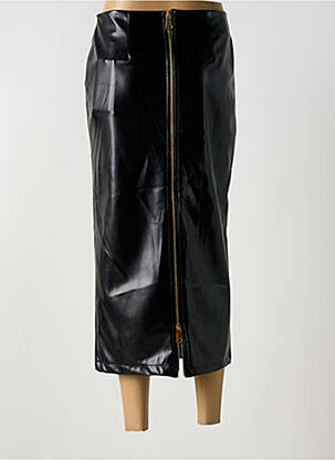 Jupe longue fermeture zippée au dos noir LOKITA femme