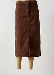 Jupe longue marron JULIE GUERLANDE pour femme seconde vue