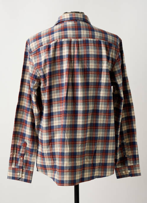 Chemise manches longues bleu CAMBRIDGE pour homme