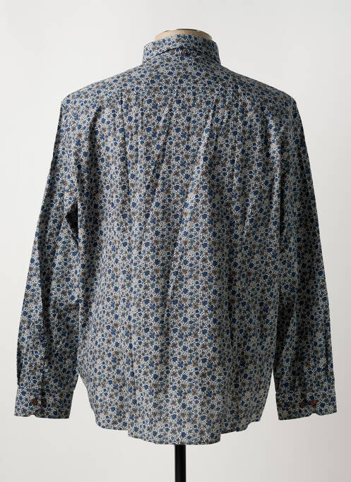 Chemise manches longues bleu CAMBRIDGE pour homme