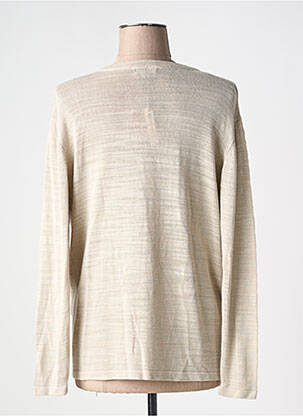 Gilet manches longues coupe cintrée beige SURKANA femme