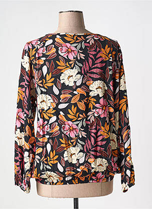 Blouse imprimé fantaisie manches longues noir ES&SY femme