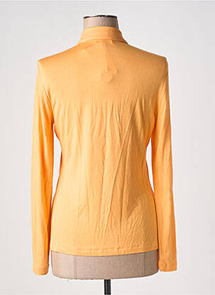 Chemisier coupe cintrée manches longues orange SURKANA femme