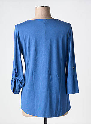 Blouse manches 3/4 manches 3/4 bleu ES&SY femme