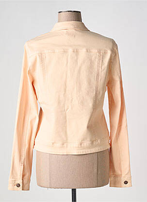 Veste casual col chemisier orange YEST femme