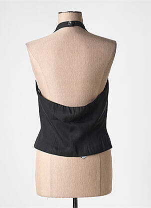 Gilet sans manche coupe cintrée noir SURKANA femme