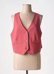 Gilet sans manche rose YEST pour femme seconde vue