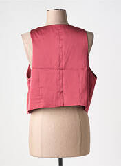 Gilet sans manche rose YEST pour femme seconde vue