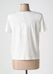 Top blanc MD'M pour femme seconde vue