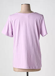 T-shirt violet DOLCEZZA pour femme seconde vue