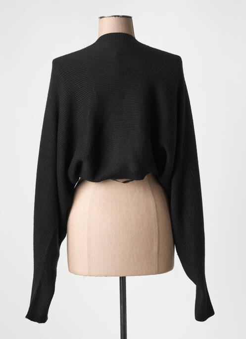 Gilet manches longues noir YEST pour femme