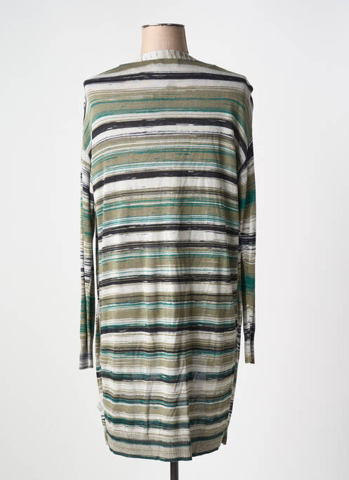 Gilet manches longues vert YEST pour femme