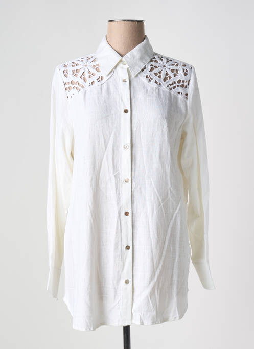 Chemisier blanc YEST pour femme