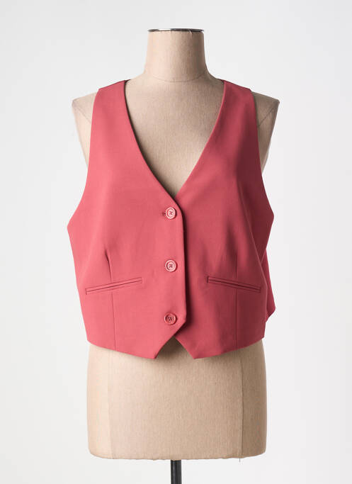 Gilet sans manche rose YEST pour femme