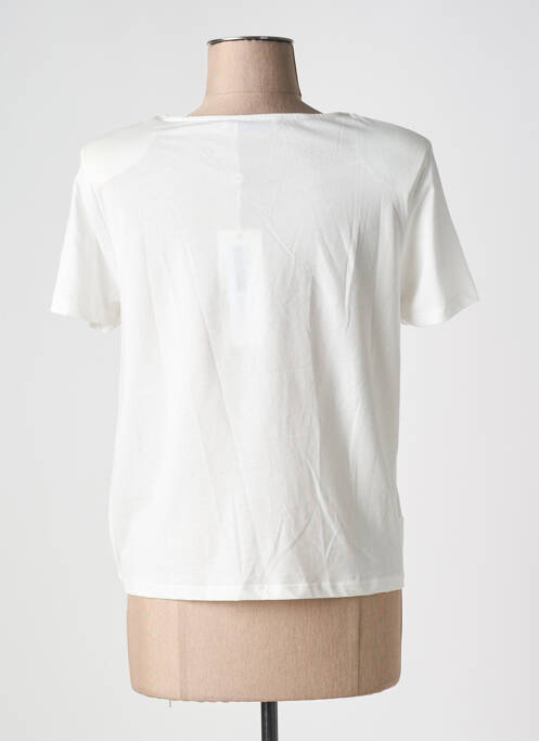 Top blanc MD'M pour femme