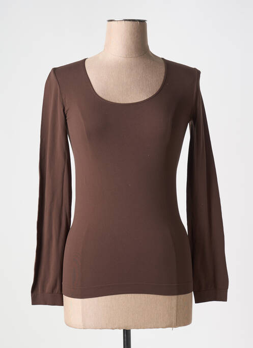 Top marron DIVINA SPOSA pour femme