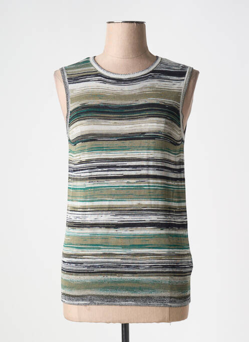 Top vert YEST pour femme