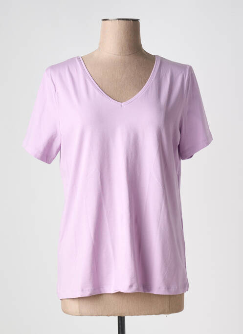T-shirt violet DOLCEZZA pour femme