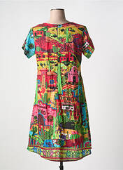 Robe courte rouge ORIENTIQUE NATURALLY pour femme seconde vue