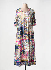 Robe longue bleu ORIENTIQUE NATURALLY pour femme seconde vue