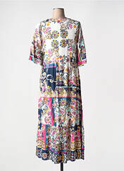 Robe longue bleu ORIENTIQUE NATURALLY pour femme seconde vue