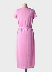 Robe longue rose IVY BEAU pour femme seconde vue