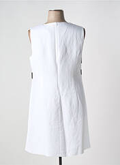 Robe mi-longue blanc JULIE GUERLANDE pour femme seconde vue
