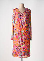 Robe mi-longue orange IVY BEAU pour femme seconde vue