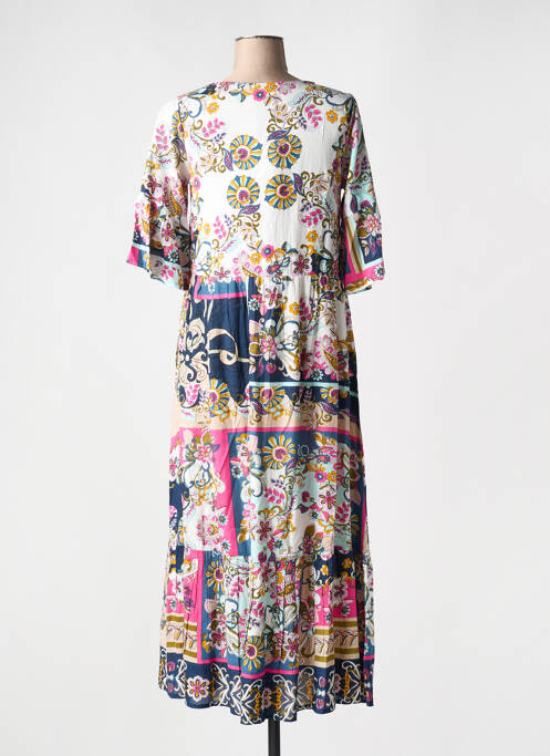 Robe longue bleu ORIENTIQUE NATURALLY pour femme