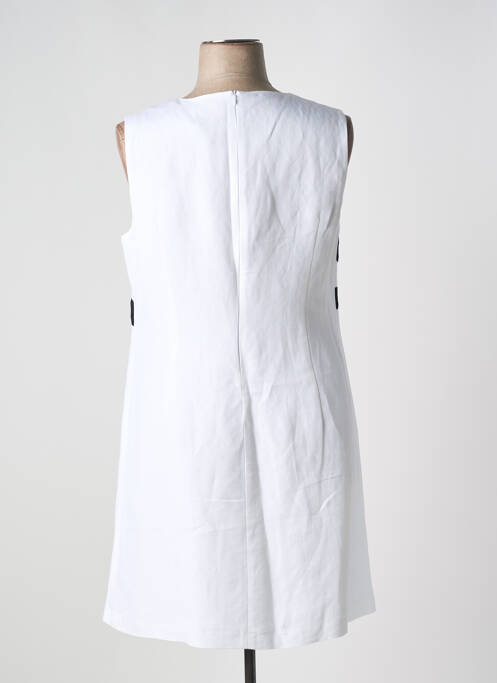 Robe mi-longue blanc JULIE GUERLANDE pour femme