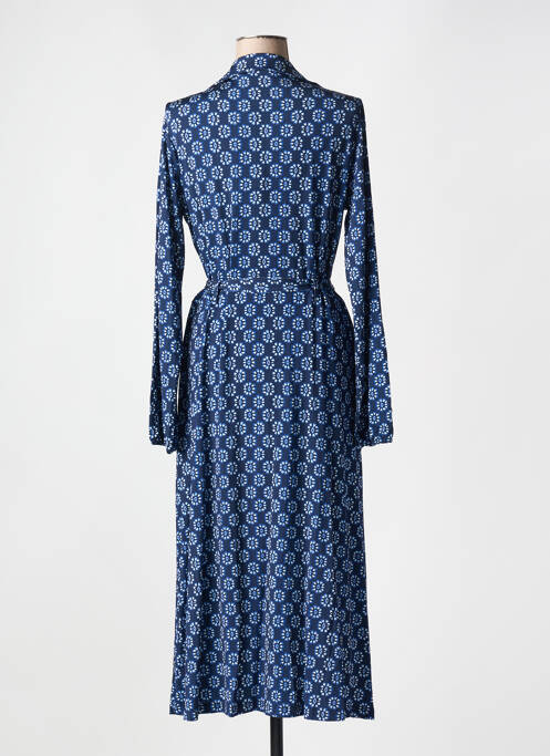 Robe mi-longue bleu YEST pour femme