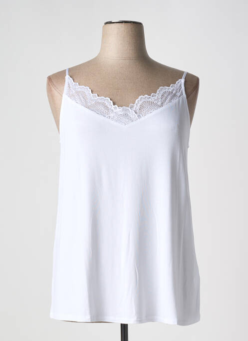 Top blanc BASE LEVEL pour femme
