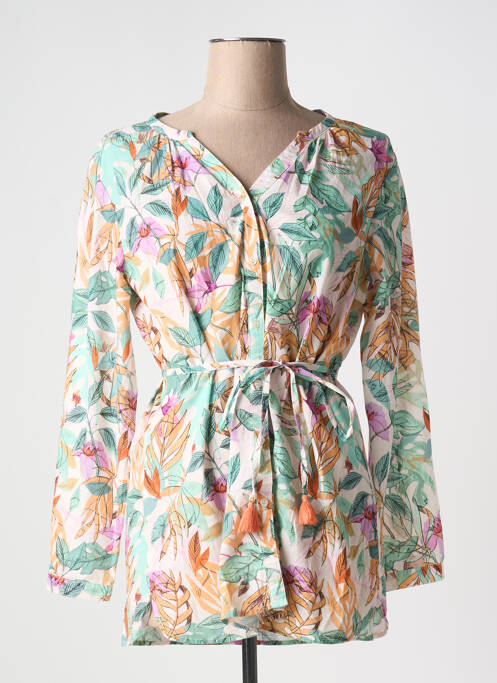 Tunique manches longues vert JULIE GUERLANDE pour femme