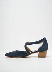 Sandales/Nu pieds bleu FRANCE MODE pour femme seconde vue