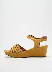 Sandales/Nu pieds jaune MAM'ZELLE pour femme seconde vue