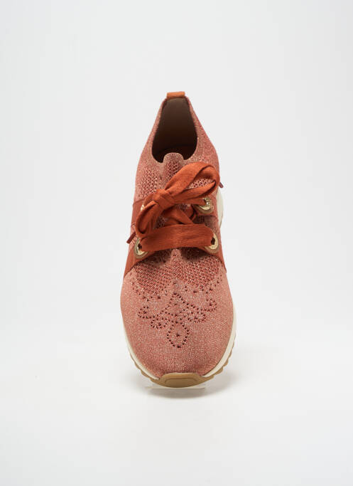 Baskets orange FUGITIVE BY FRANCESCO ROSSI pour femme