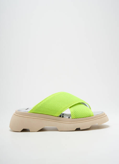 Mules/Sabots jaune VADDIA pour femme