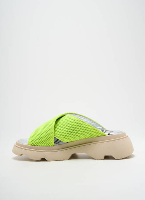 Mules/Sabots jaune VADDIA pour femme