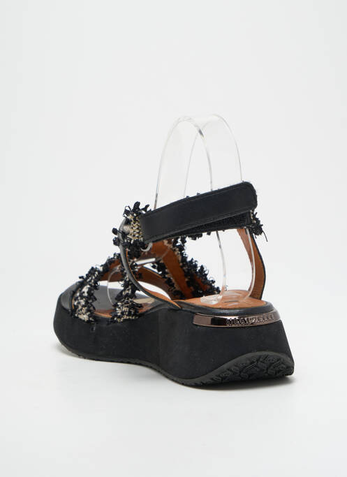 Sandales/Nu pieds noir MAM'ZELLE pour femme