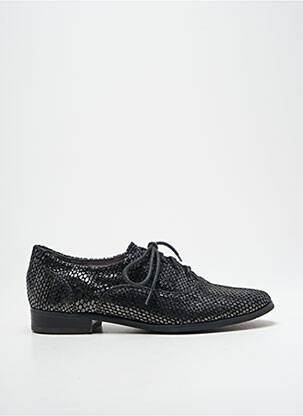 Derbies impression talon plat jusqu'à 3cm noir FUGITIVE BY FRANCESCO ROSSI femme
